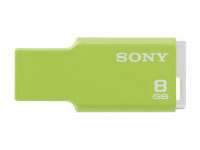 Sony Micro Vault Style Green 8GB (USM8GMG)